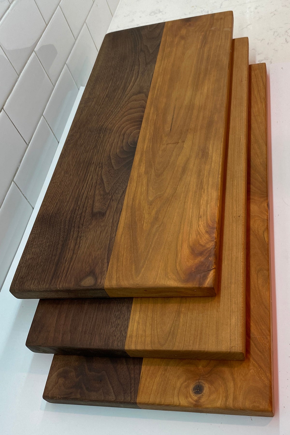 Black Walnut and Cherry